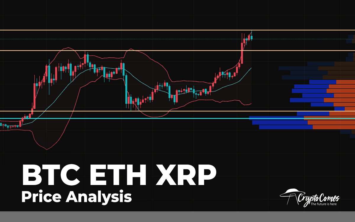 BTC, ETH And XRP Price Analysis For October 25