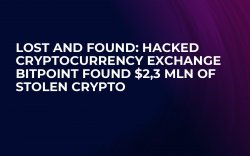 Lost and Found: Hacked cryptocurrency exchange BITPoint Found $2,3 Mln of Stolen Crypto Lost and Found: Hacked cryptocurrency exchange BITPoint Found $2,3 Mln of Stolen Crypto