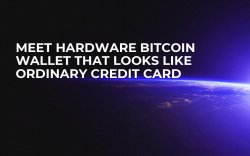 Meet Hardware Bitcoin Wallet That Looks Like Ordinary Credit Card Meet Hardware Bitcoin Wallet That Looks Like Ordinary Credit Card