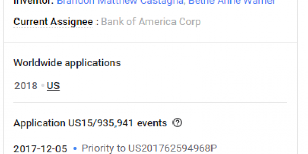 bank of america files patent for cryptocurrency wire transfer system