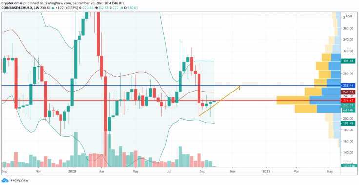 BCH/USD chart by TradingView