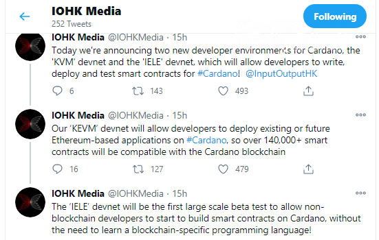 KEVM testnet will facilitate the adoption of Ethereum-based applications on Cardano blockchain