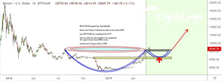 BItcoin price prediction by tntsunrise