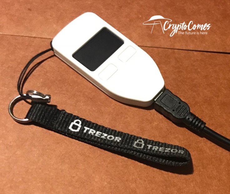 Trezor wallet photo