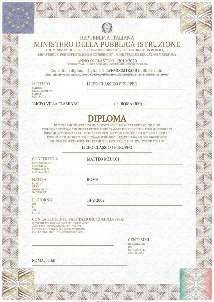 A diploma